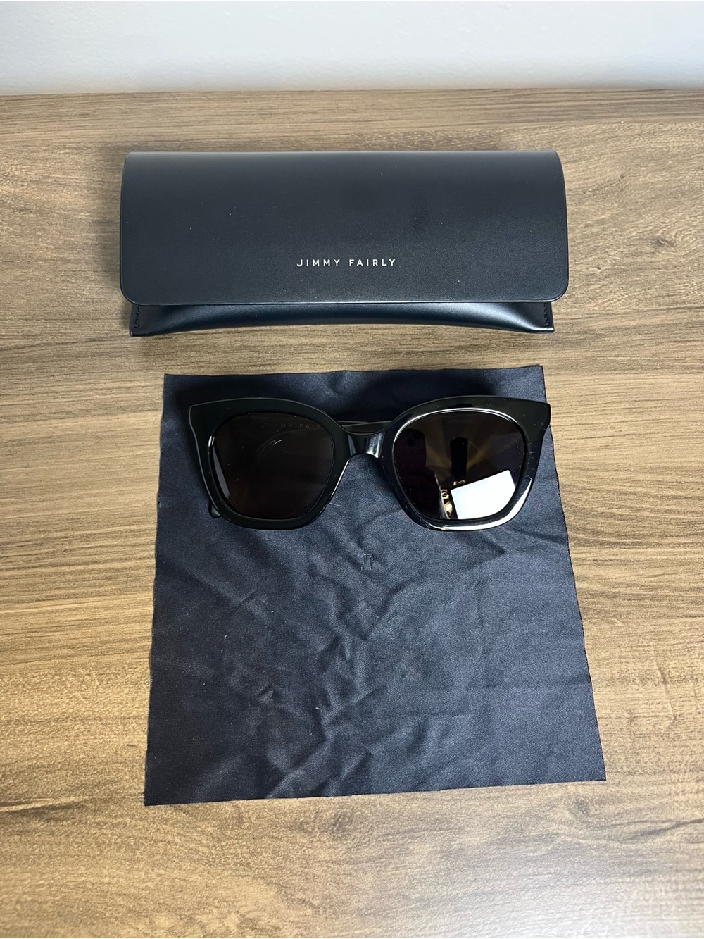 Jimmy Fairly The Iria Sunglasses Black
